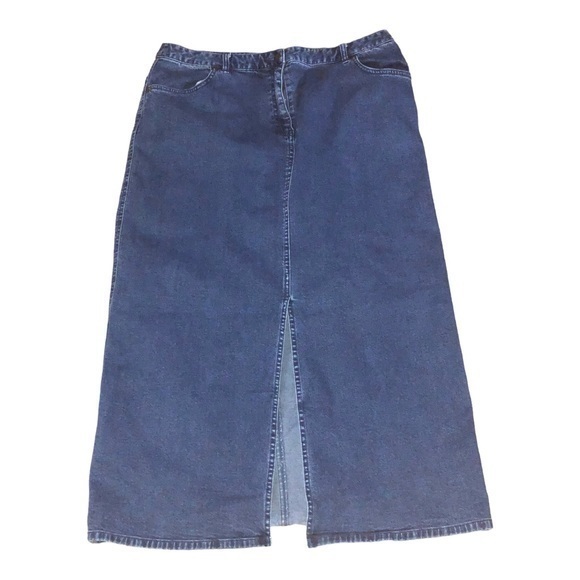 Charter Club Dresses & Skirts - Charter Club Long Denim Shirt Size 14